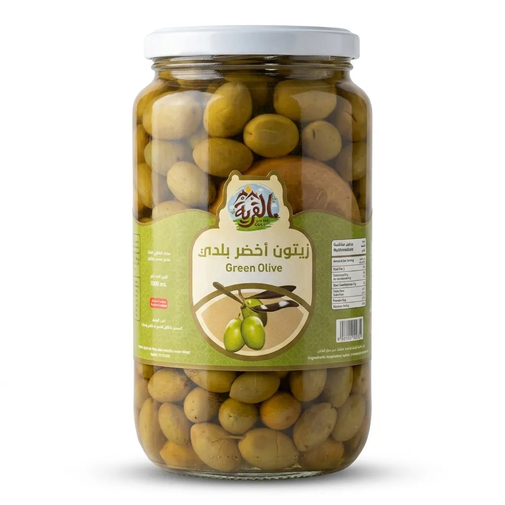 زيتون أخضر بلدي