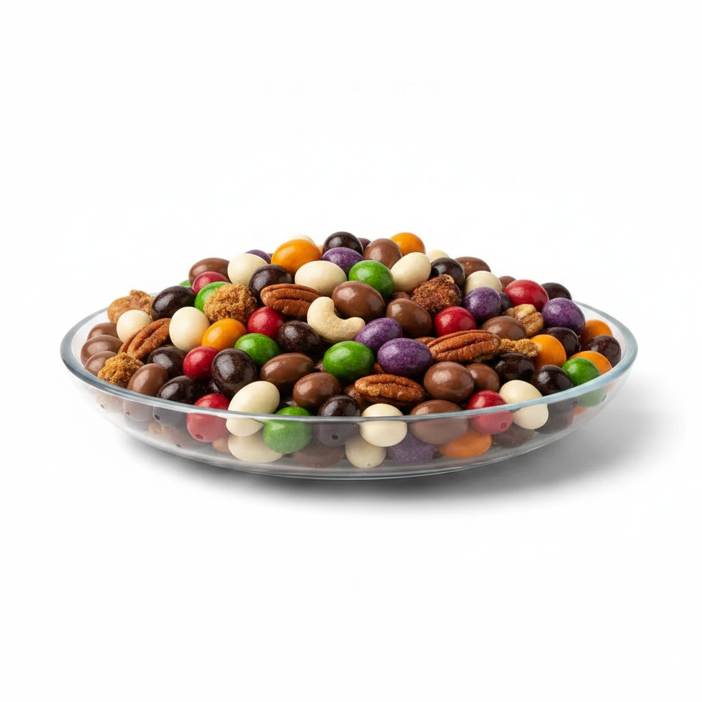 Mixed دراجية - Clear Glass Tray