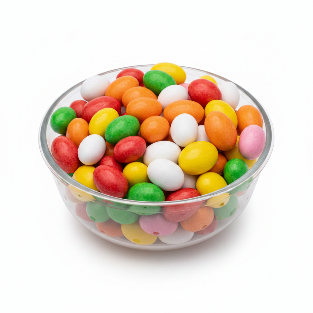 Mixed Multicolor Almonds