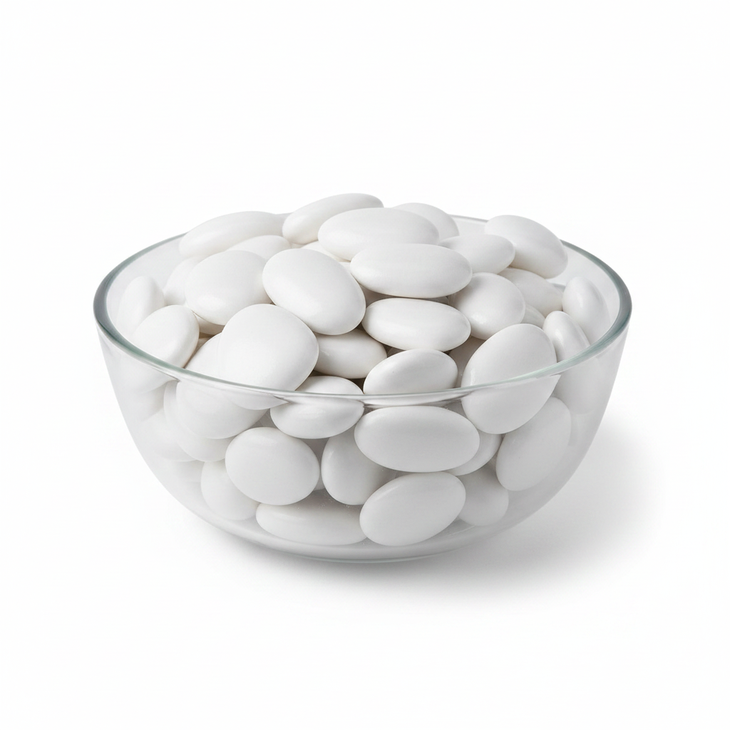 White Flat Seeds